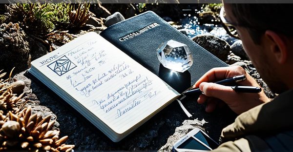 Explorez le monde avec votre carnet d'aventurier cristallin