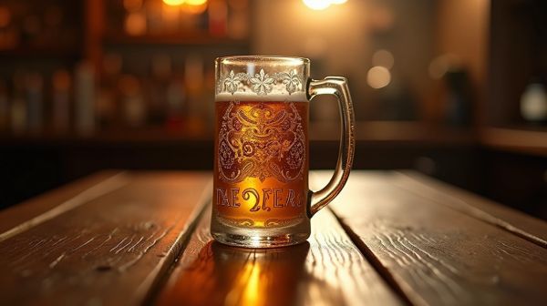 Sublimez vos moments avec un verre à bière personnalisé gravé